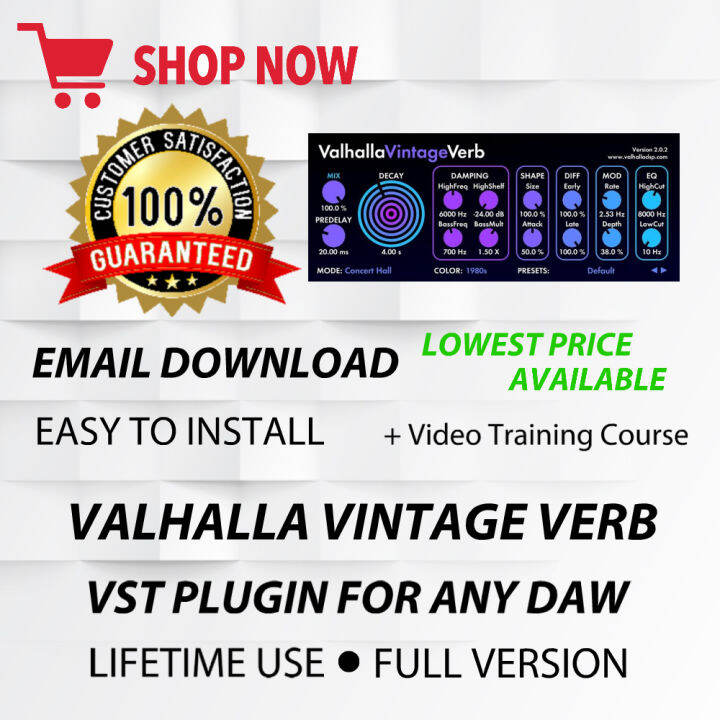 Valhalla Reverb Vst Plugin Windows Lazada PH