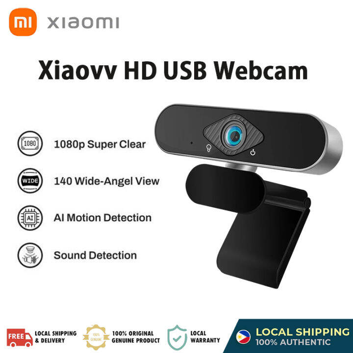 Xiaomi Xiaovv USB Web Camera 1080P HD Webcam Wide Angle Auto Focus With ...