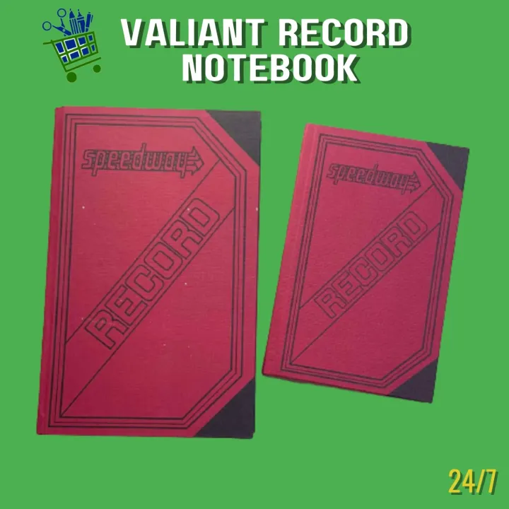 Speedway Record Book (small) 500pages/200pages X Sold per Pc Lazada PH