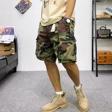 Mens on sale camouflage shorts