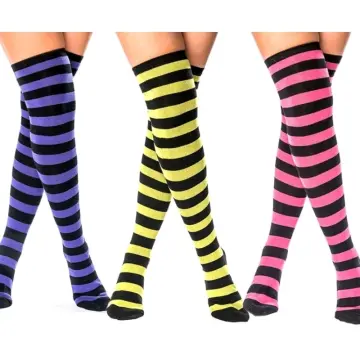 1 Pair Fashion Thigh High Over Knee High Socks Girls Womens New