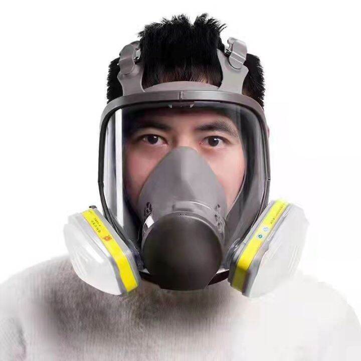 Mask gas mask full mask spray paint protection special biochemical dust ...