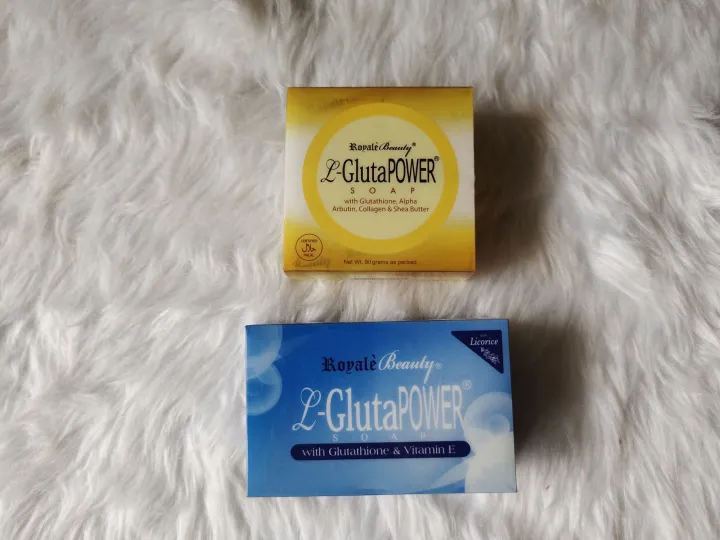 L Glutathione Whitening Soap And L Gluta Power Anti Aging Royale Authentic Original New 5525