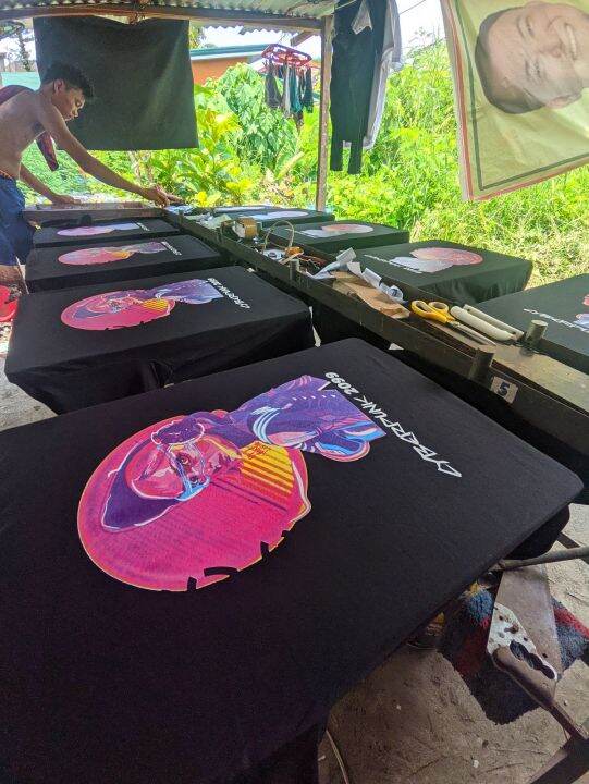 Silk Screen TShirt printing Lazada PH