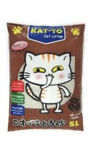 ทรายอนามัย แมว ยี่ห้อ Kat-to 5 ลิตร กลิ่น กาแฟ ขายดี