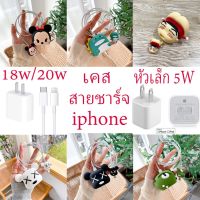 ?พร้อมส่งจากไทย?Adapter for Apple 5Wกับ18W/20Wตัวการ์ตูนล็อคหัวชาร์จ/สายชาร์จAppleท18W/20Wน่ารักๆ