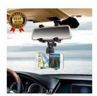 iMount ขายึดโทรศัพท์มือถือกับกระจกมองหลังรถยนต์ Universal Car Rear View Mirror Mount (สีดำ)