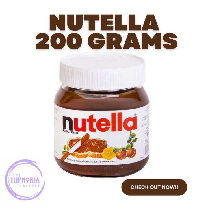 Nutella 200 grams Plastic Jar Hazel Nut Spread Lazada PH