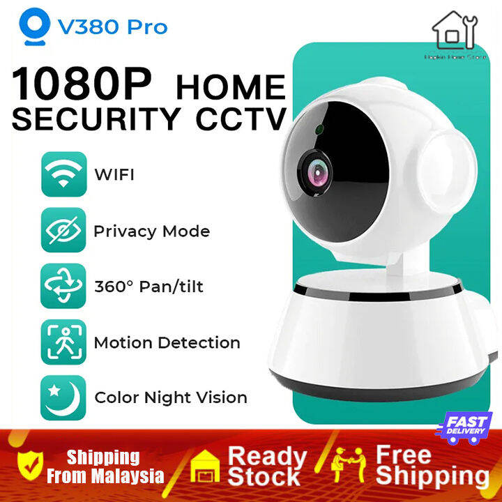 【Shipping from Malaysia】V380 Pro CCTV Camera For House WiFi Wireless