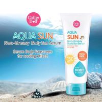 Cathy Doll  Aqua Sun Non Greasy Body Sun Serum  SPF 50 PA++ กันแดดเนื้อน้ำ**ของแท้ พร้อมส่ง**