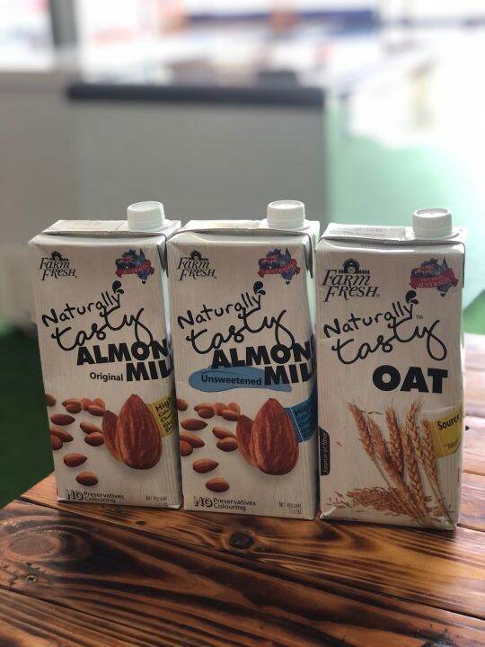 UHT ALMOND MILK/OAT MILK 1L Lazada