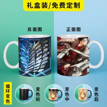 New Anime Periphery One Piece Luffy Cask Cup Glass Cup with Lid