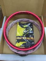 วงล้อ SUPER DRAG RIM รุ่นStreet 1.2ขอบ17 (2วง)ขอบเรียบ สีแดง(SD1217R)