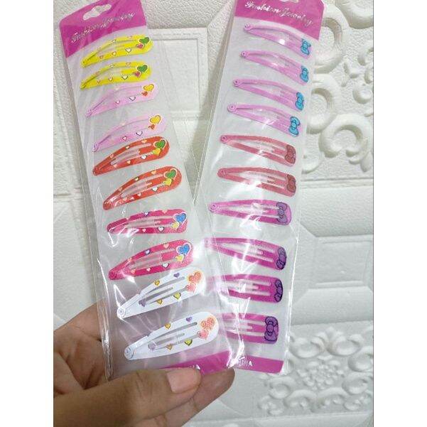 snap on clips 10pcs per pack Telly's Lazada PH