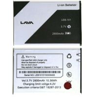 แบตเตอรี่ Lava 600  (ความจุ1750mAh) ประกัน 3 เดือน มีบริการเก็บเงินปลายทาง