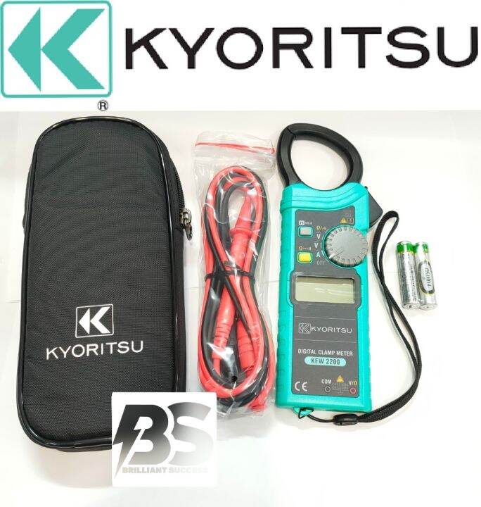 KYORITSU CLAMP METER KYORITSU KEW 2200 Ready Stock! Fast Delivery! Lazada