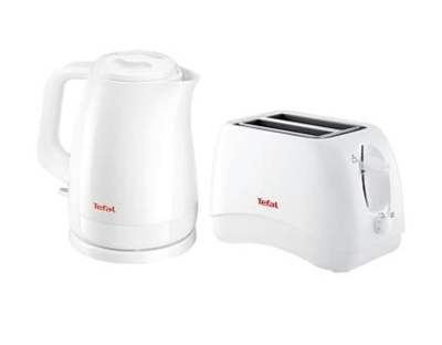 พร้อมส่ง!! ชุดเซต TEFAL NY22_S03 กาต้มน้ำร้อน KO150166 + เครื่องปิ้งขนมปัง TT1321TH รับประกัน 2 ปี