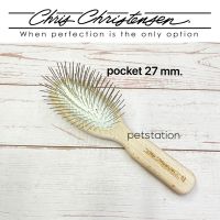 Christensen Pocket Pin 27 mm. แปรงสำหรับสัตว์เลี้ยง