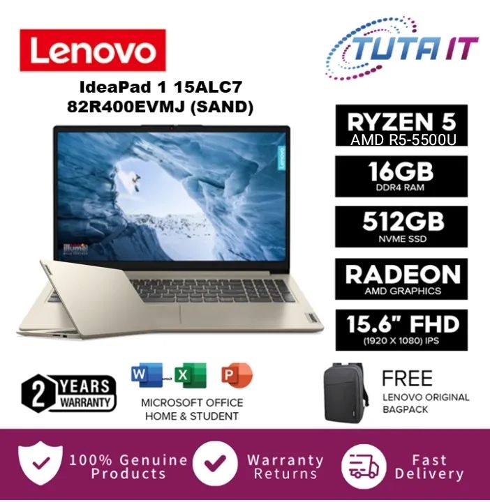 Lenovo IdeaPad 1 15ALC7 82R400EVMJ 15.6