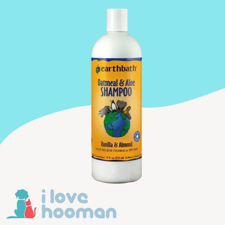 Earthbath Oatmeal & Aloe Pet Shampoo Vanilla & Almond 472ml Lazada PH