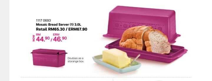 Tupperware Bread Saver