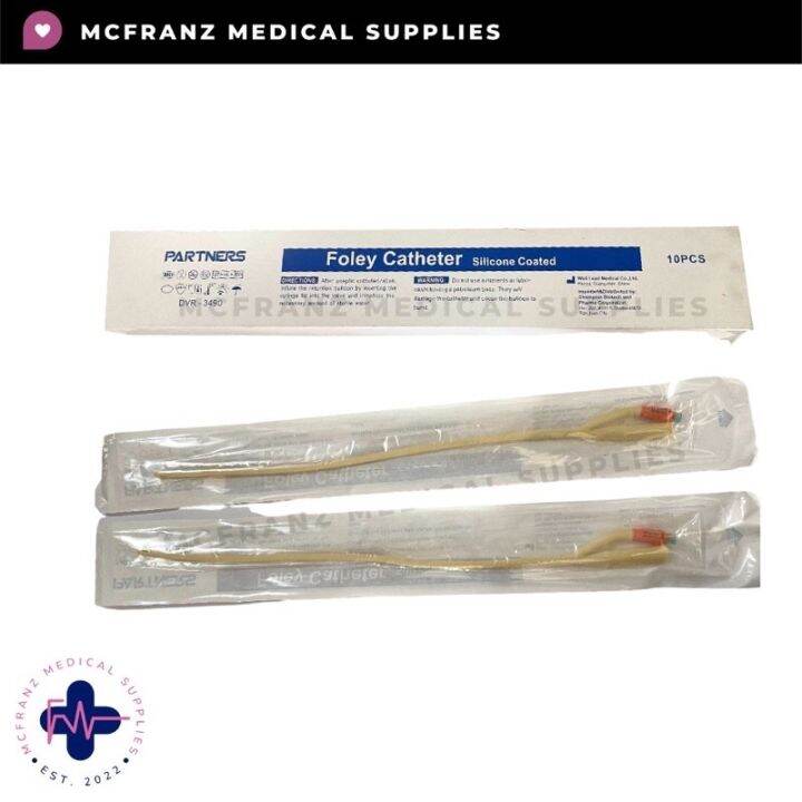 Foley Catheter (Sold per Piece) Fr8, Fr10, Fr12, Fr14, Fr16, Fr18