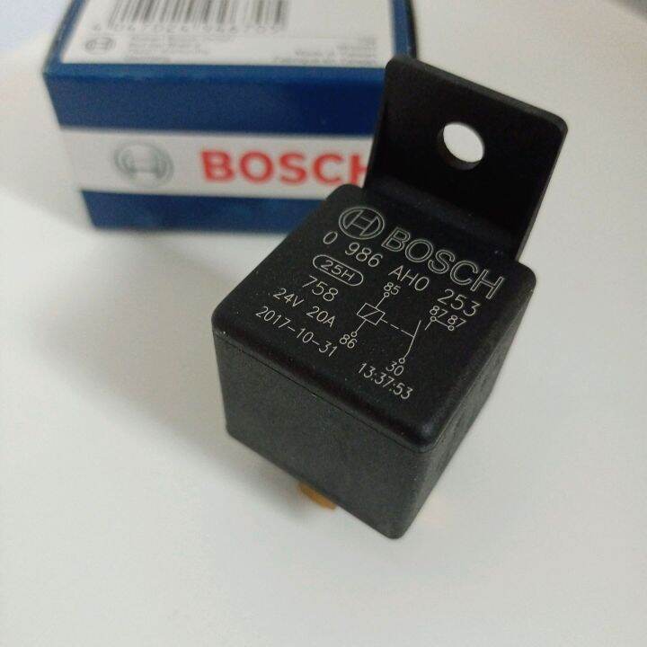 รีเลย์-bosch-แท้-5ขา-24v-5a-รีเลย์รถยนต์