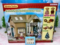 ซิลวาเนียน ตุ๊กตา Sylvanian Limited Reindeer Brothers and Christmas Holiday Lodge ซิลวาเนียน บ้าน กวาง เรนเดียร์ คริสมาสต์ ลิมิเต็ด มือ1