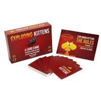 Exploding / Imploding / Streaking kittens Board game - บอร์ดเกมแมวระเบิด