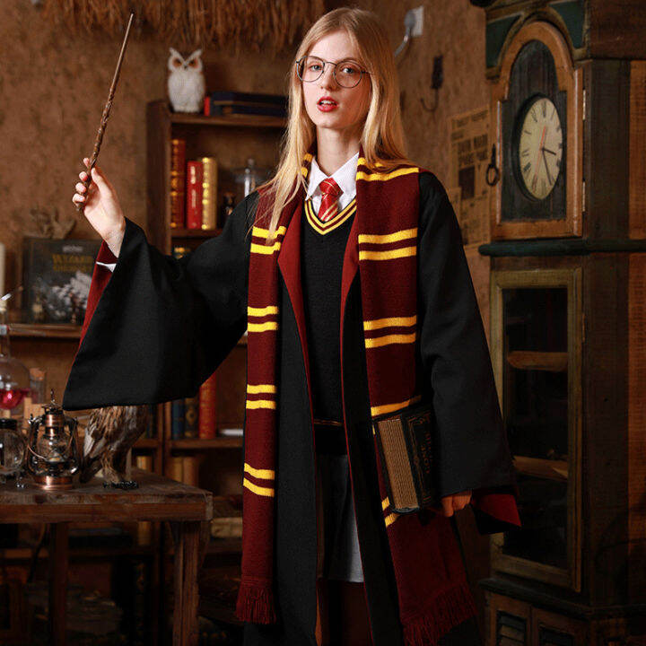 Harry Potter College Robe Cos Clothing Magic Robe Halloween Cloak Cloak 