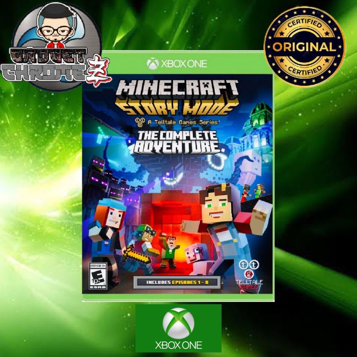 Minecraft Story Mode The Complete Adventure Xbox One Game Brandnew Lazada Ph