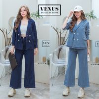 ?
Set Suite Jeans ชุดเซตผ้ายีนเนื้อดี  ตัวเสื้อทรงสูท งานสวยเวอร์วังมากๆนะคะ