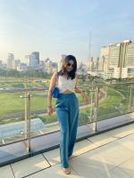 RAVISA by RAVISARA - C Trousers กางเกงขายาวเอวสูง