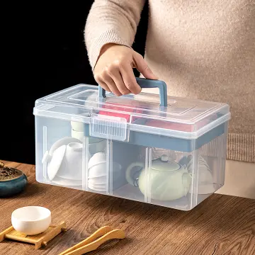 Clear Tea Set Storage Box in 2023  Tea set, Storage box, Tea storage