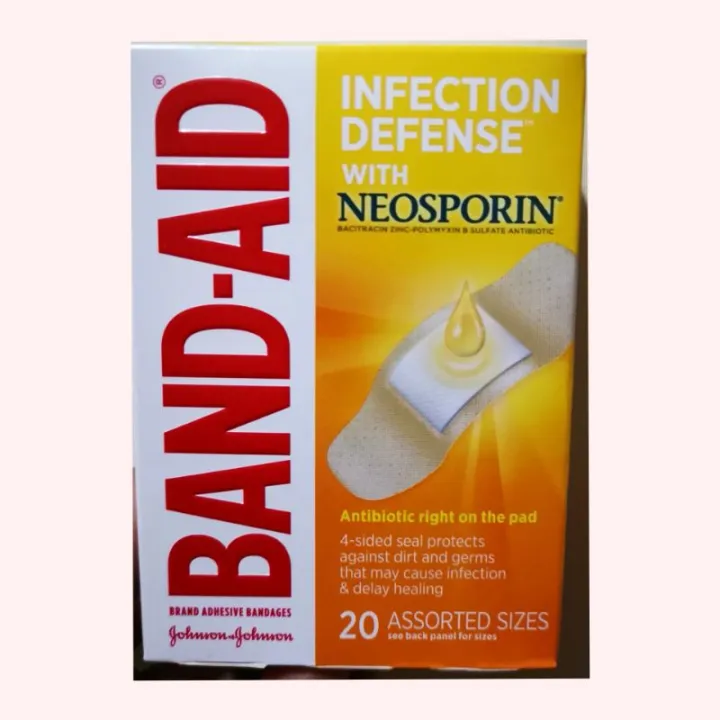 BandAid Infection Defense with Neosporin 20s Bandage firstaid Lazada PH