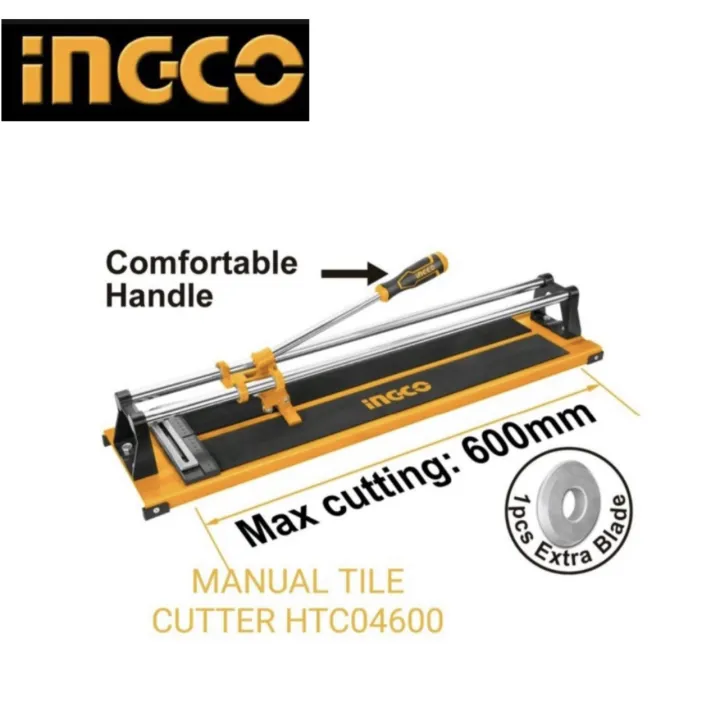 INGCO ORIGINAL MANUAL TILE CUTTER HTC04600 Lazada PH