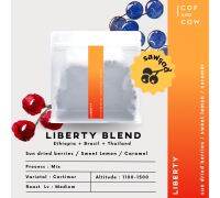 Cofandcow เมล็ดกาแฟ LIBERTY 200g | ETHIOPIA-BRAZIL-THAI | บดฟรี