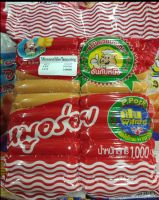 ไส้กรอกหมู สโม๊กเวียนนาหมูอร่อย 1000 กรัม มี 40 ชิ้น