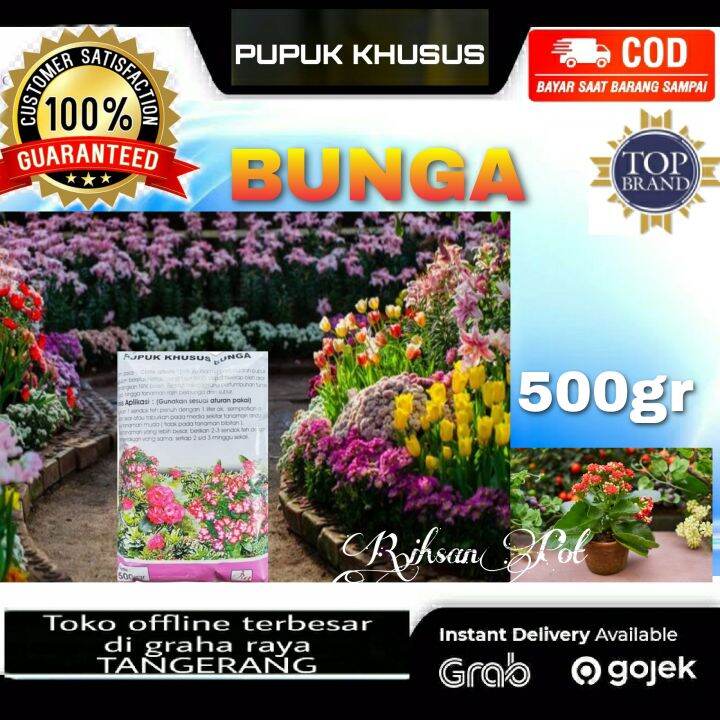 Pupuk Khusus Bunga Original 500gram Untuk Tanaman Hias Berbunga ...