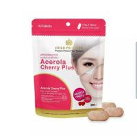 วิตามินเสริมAcerola Cherry plus อะเซโรล่า เชอร์รี่ พลัส บรรจุ40 เม็ด วิตามินซีสูง ต้านอนุมูลอิสระ  ผิวกระต่างใส ของแท้100%