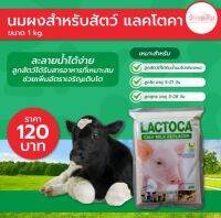 Lactoca นมผงสำหรับลูกสัตว์ ถุง 1 กิโล