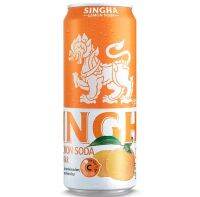 สิงห์ โซดารสส้มยูสุ Singh Yuzu Lemon Soda 330ml