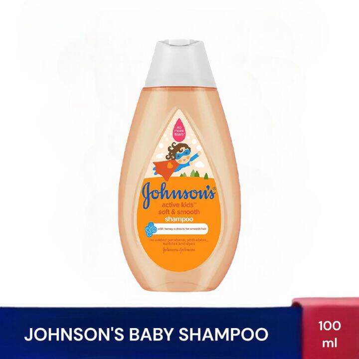 Johnsons baby active kids soft smooth shampoo 100ml Lazada Indonesia