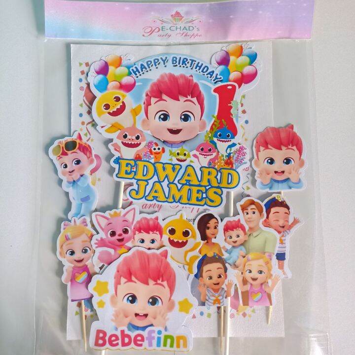 BEBEFINN theme Cake topper | Lazada PH