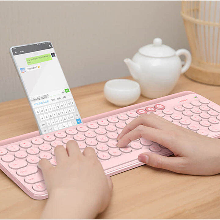 MIIIW Bluetooth Dual Mode Keyboard 104 Keys 2.4GHz Multi System