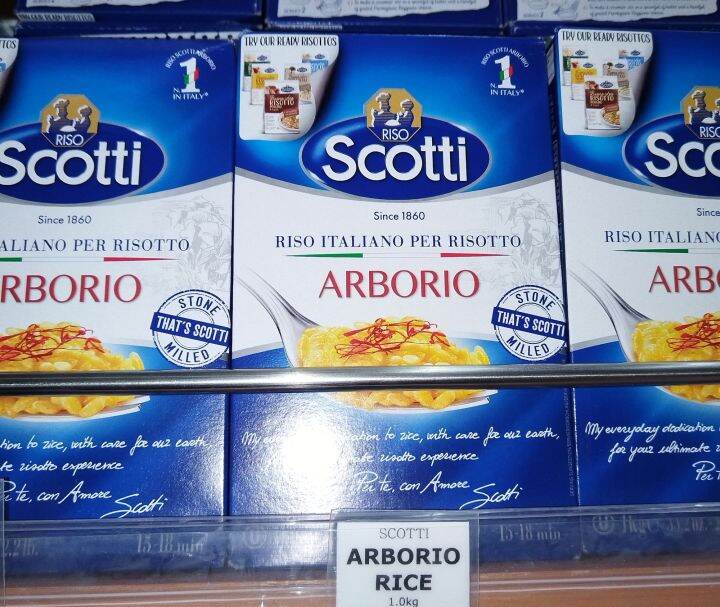 Riso Scotti Arborio Rice for Risotto 1kg (PRICE PER PACK) Lazada PH