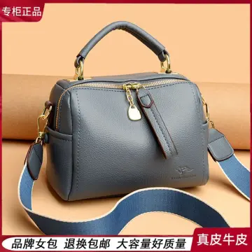 Cylinder Shoulder Bag Pillow Bag, Fashion Pu Leather Crossbody Bag