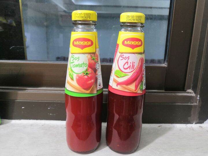 พร้อมส่งซอสพริก-ซอสมะเขือเทศ-sos-tomato-sos-cili-แม๊กกี้-สินค้านำเข้าจากมาเลเซีย