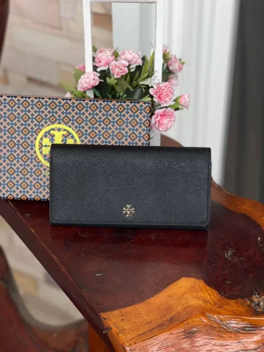 ? TORY BURCH Robinson Envelope Continental Wallet 