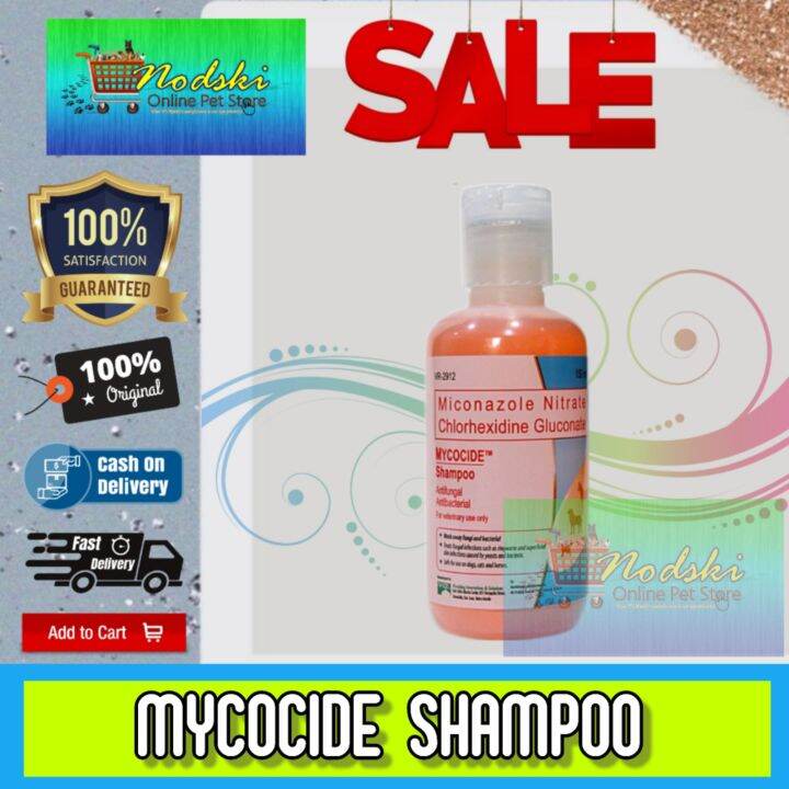 [NOPS] Mycocide Antifungal and Antibacterial Shampoo for Dogs and Cats